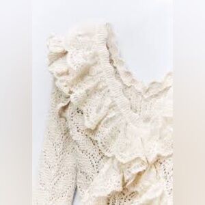 Zara crochet top